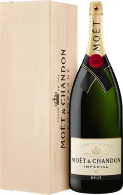 Produktbild von MOËT & CHANDON IMPÉRIAL Salmanazar 9 L in Holzkiste Großflasche