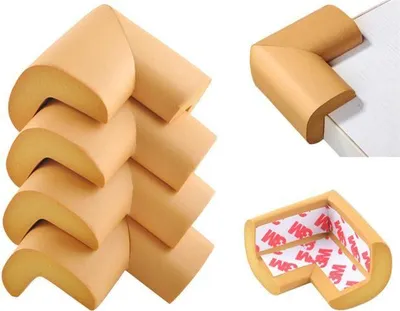 Zdjęcie produktu dla Zabezpieczenie naroznikow piankowe - 4szt (braz)
