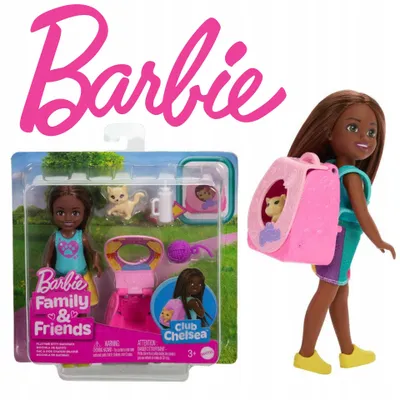 Produktbild von Barbie Chelsea Club Puppe mit Zubehör für Mädchen