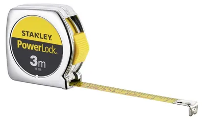 Imagen del producto de Stanley - Cinta métrica "Powerlock" AW598 (3 m) (/Amarillo)
