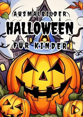 Produktbild von Ausmalbuch Halloween für Kinder