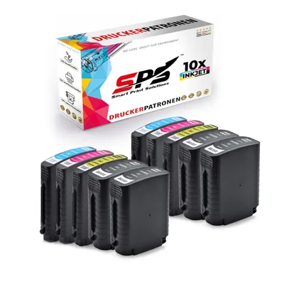 Produktbild von 10x Tinten HP 940XL Multipack kompatibel für HP Officejet Pro 8000 Enterprise