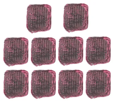 10 Stahlwollpads mit Seife – kraftvolle Küchenreinigung