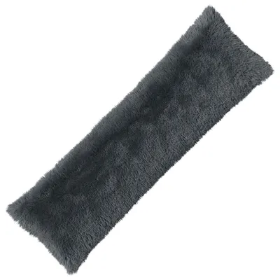Obrázok produktu pre vidaXL Vankúšový poťah HEERLEN, antracitová farba, 40 x 145 cm, materiál: flísová tkanina