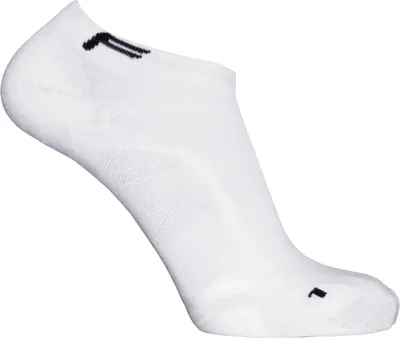 Produktbild von F-Lite Road Bike Sneaker Footie Socken Fahrradsocken Funktionssocken Sneakersocken weiß/schwarz 24-4510-8-0001, Größe:43-46