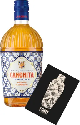 Produktbild von Canonita de Mallorca 0,75L (18% Vol) Aperitivo de Naranjas- [Enthält Sulfite]