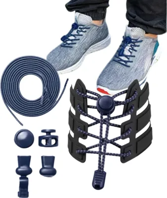 Obrázek produktu pro FIT4MED | Elastické tkaničky - bílé - 100 cm - samodržící - pohodlné tkaničky