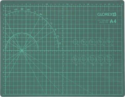 Produktbild von Glorex Schneideunterlage A3, 30 x 45 cm
