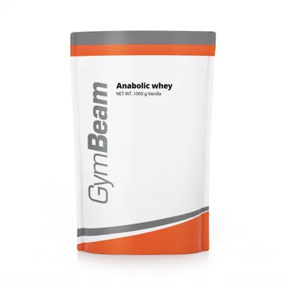 Zdjęcie produktu dla GymBeam - Anabolic Whey 1000 g wanilia, Obraz wygenerowany przez AI
