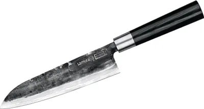 Immagine prodotto di SAMURA Super 5 Coltello professionale da cucina giapponese Santoku 182mm/7,2"