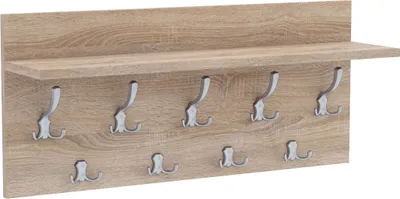 Produktbild von AKKE Sonoma Horizontaler Garderobe VERTI - ALU haken BxH: 90x40 cm