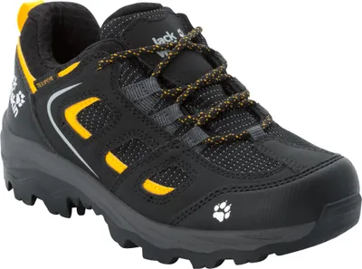 Produktbild von Jack Wolfskin Jungen Wanderschuh VOJO TEXAPORE LOW 14900-34, 14900-35, 14900-36, 14900-37, 14900-38, 14900-40 JAC-4042191 black / burly yellow 35