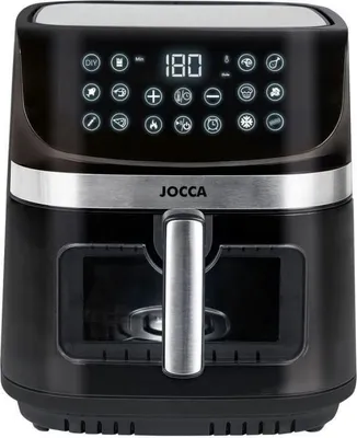 Obrázok produktu pre Fritéza JOCCA 2352, 9 l, 2 vykurovacie telesa, 30,5 x 38,5 x 35 cm, dotykový LED displej, 10 programov