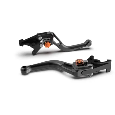 Produktbild von LSL Bremshebel BOW R49R, kurz, schwarz/orange