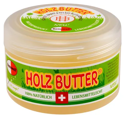 Produktbild von Renuwell Holz-Butter  für Schutz und Pflege von allen Holzarten, 100% natürlich