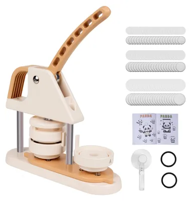 Knopfmacher-Maschine 58 mm DIY-Set mit 100 Teilen