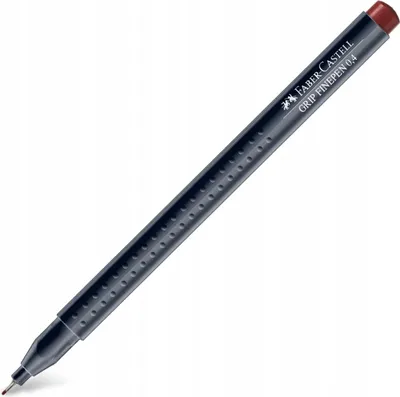 Produktbild von FABER-CASTELL Fineliner Grip 0,4 mm BRAUN