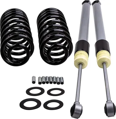 Image de Kit de conversion air sur ressort hšŠlico?dal arriššre avec amortisseurs pour Hummer H2 03-09