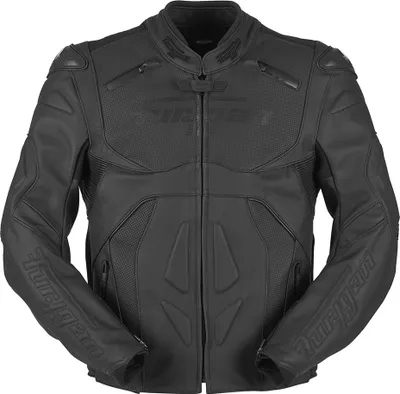 Image de Veste en cuir Furygan Ghost Evo, noir, taille S, homme, noir, taille S