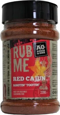 Obrázek produktu pro BBQ koření Rub Me Red Cajun 220g Angus&Oink