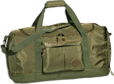 Produktbild von Bench Nylon reversed Polyester Tasche Reisetasche Sporttasche olivgrün grün OTI361G