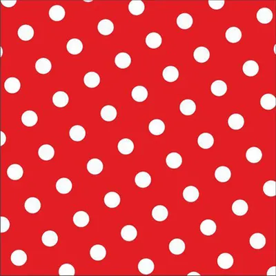 Image de PAPSTAR serviettes à motifs "Dots" 330 x 330 mm rouge 30 pièces