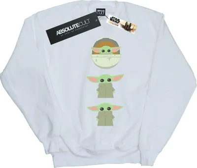 Produktbild von Star Wars - "The Mandalorian The Child" Sweatshirt für Herren BI46451 (XL) (Weiß)