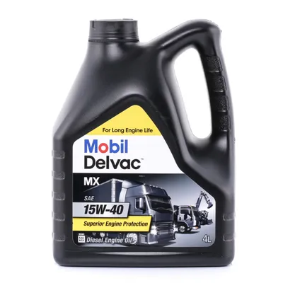 Produktbild von MOBIL Delvac MX Super Defense V4 für 15W-40 4 Liter Motoröl Motorenöl DDC DFS 93K215 Mack EO-N Mack EO-M Plus 228.3 RLD-2 VDS-3 MTU-2 CUMMINS CES Öl