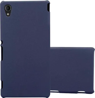 Immagine prodotto di Cadorabo custodia protettiva per Sony Xperia M4 AQUA custodia in blu Custodia rigida per telefono cellulare cover