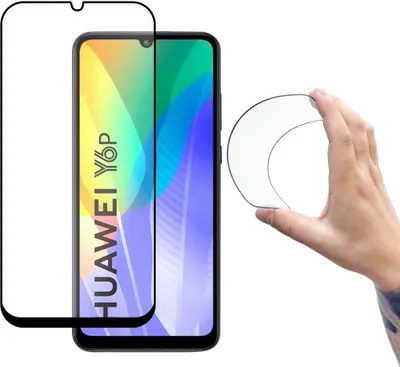Produktbild von Flexibles Glas Wozinsky für Huawei Y6P - Schwarz KP11256