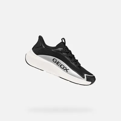 Produktbild von Geox Schwarze Jungen Pro-Ran Fast in Sneakers 33