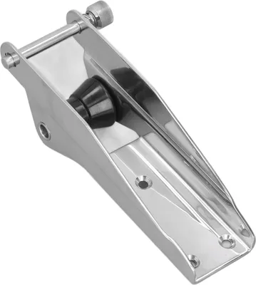 Immagine prodotto di carrucola per ancora marina da 230 mm, perno a molla, acciaio inox 304, nylon nero, guida corda per barche, yacht