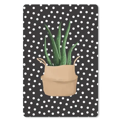 Produktbild von MuchoWow® Mauspad Mousepad Pflanzen - Zimmerpflanze - Aloe Vera 40x60 cm - Mousepads - Maus Mat - Pad - Mausunterlage - Schreibtisch Accesoire