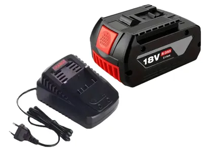 Produktbild von Wiederaufladbare Batterie, 8000mAh Kapazität, Kompatibilität mit 18V Werkzeugen, 8 .0AHx1-LadegerätX1
