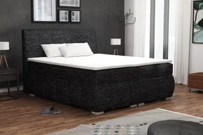 Produktbild von Boxspringbett Schlafzimmerbett VINCENZA 180x200cm inkl.Bettkasten