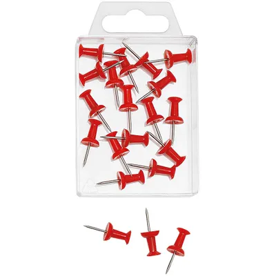 Produktbild von WEDO 54 102 - Rot - 10 mm - 23 mm - 20 Stück(e)