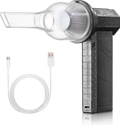 Obrázek produktu pro Mini turbo ventilátor, 52 m/s, turbo ventilátor, 130 000 otáček za minutu, dobíjecí, výkonný ventilátor