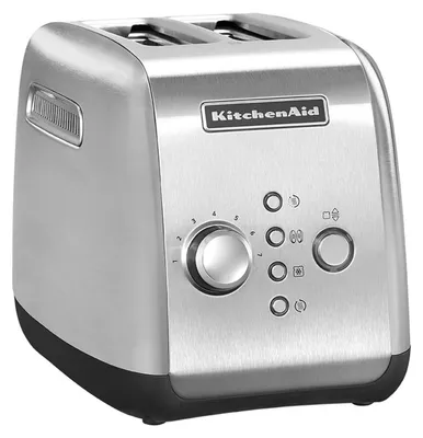 Obrázek produktu pro KitchenAid 5KMT221ESX, 2 talíře, nerezová ocel, kov, tlačítka, otočné ovladače, 1100 W, 220–240 V
