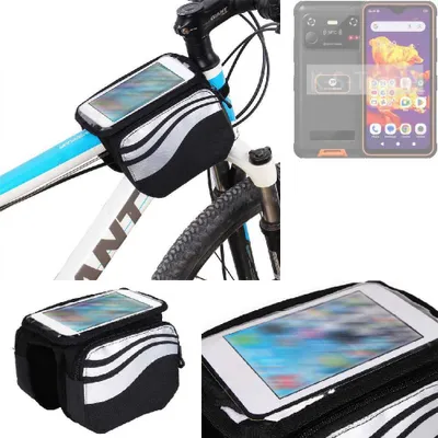 Produktbild von K-S-Trade Rahmentasche Fahrrad-Halterung kompatibel mit Phonemax R4GT Rahmenhalterung Fahrrad Handyhalterung Fahrradtasche Handy Smartphone Halterung