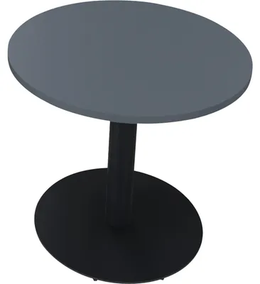 Produktbild von Bespr.ti. Rund Tellerfuß Rund 800xH720 an/Lavagrau