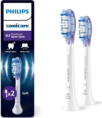 Obrázok produktu pre Philips HX9052/87, 2 kusov, Biela, 3 mesiace, Mäkké, Philips, 62 mm