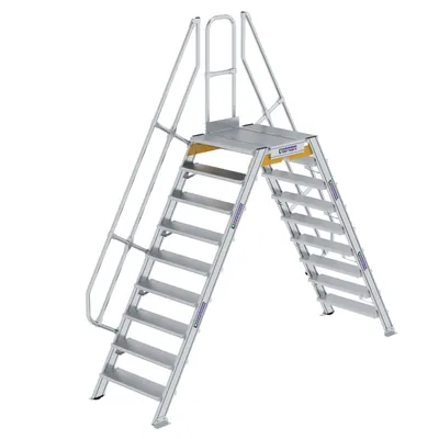 Produktbild von MUNK Überstieg 60° inkl. einen Handlauf, Stufenbreite 800mm, 2x9 Stufen