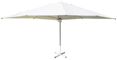 Immagine prodotto di Ombrellone da Giardino 5x5m in Alluminio e Poliestere Bianco