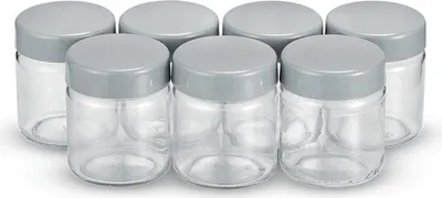 Produktbild von SEVERIN Ersatzgläser für Joghurtbereiter - Deckel Weiss EG 3513 7 Stück EG 3513 aus Edelstahl, silber Ersatzgläser Joghurtbereiter Erastzbecher