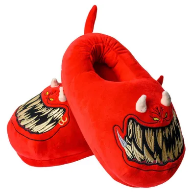 Produktbild von Warhammer 40,000 Hausschuhe Red Squig Slippers (One Size)