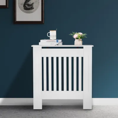 Produktbild von FCH Heizkörperverkleidung Heizkörperabdeckung Heizkörper Radiator Cover Abdeckung Abnehmbar MDF, 78 x 19 x 81.5cm, weiß