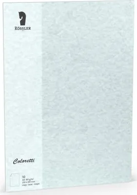 Image de Coloretti a4 card 10 pcs. Parchemin bleu