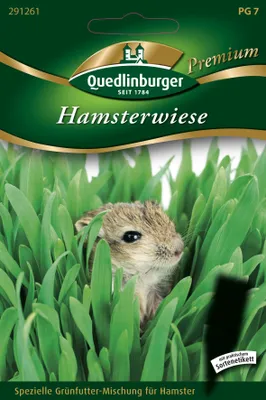 Produktbild von Hamsterwiese Grünpflanzen und Kräutersamen Spezielle Grünfutter-Mischung für Hamster 10 g ca. 1 m²