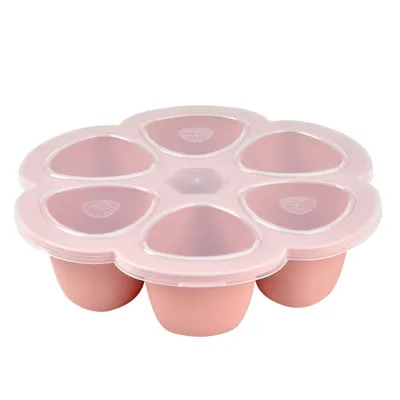 Produktbild von Beaba Multiportions aus Silikon 6 x 90 ml altrosa; 912595