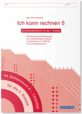 Produktbild von Ich kann rechnen 5 - Schülerarbeitsheft für die 4. Klasse